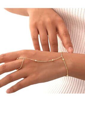 Hand Finger Chain Bracelet Sexy Beach Delicate Goddess Egyptian Stylish Trendy